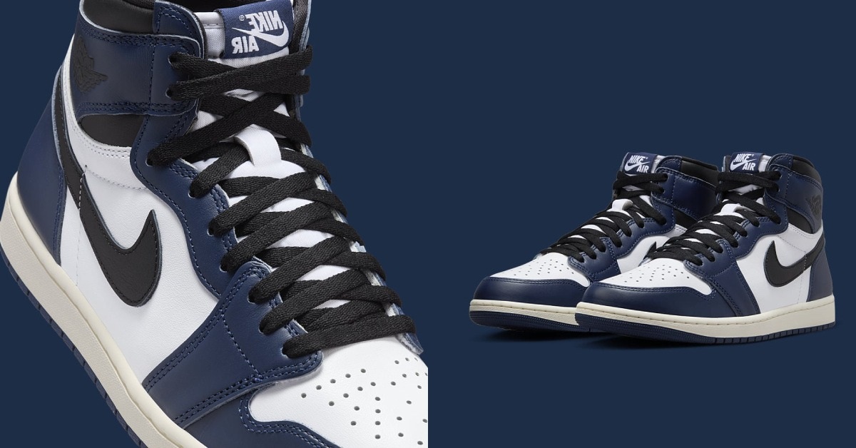 【NIKE】Air Jordan 1 Retro High OG \"Midnight Navy\" Jordan 1 Retro High OG Midnight Navy Men's - DZ5485-401 - US